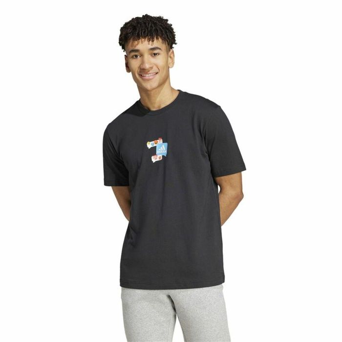 Camiseta de Manga Corta Hombre Adidas Remoji Graphic L 4