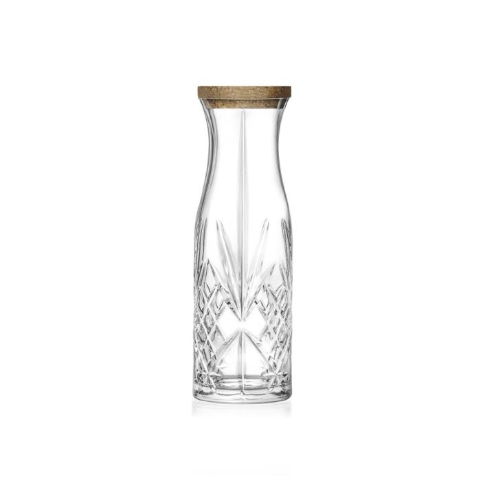 Rcr Cristalleria IT Botella Melodia 1 L (4 Unidades) Cristal Reciclable, Apto Lavavajillas, Resistente Rcr Cristalleria IT Botella Melodia 1 L (4 Unidades) Cristal Reciclable, Apto Lavavajillas, Resistente