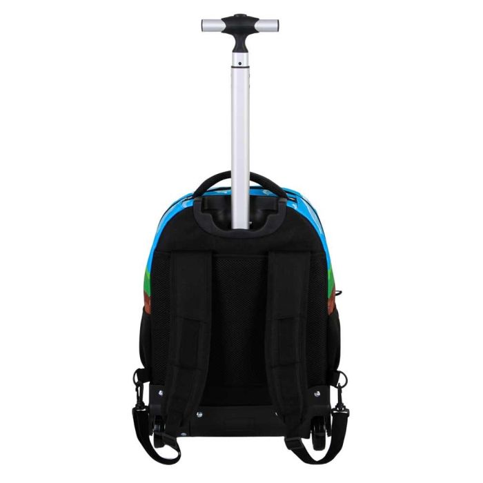 Sonic The Hedgehog - SEGA GTS FAN Greenhill Mochila Trolley Escolar Convertible 2 Ruedas 30L Multicolor para Dispositivos 47x32x25cm 2 Sonic The Hedgehog - SEGA GTS FAN Greenhill Mochila Trolley Escolar Convertible 2 Ruedas 30L Multicolor para Dispositivos 47x32x25cm 2