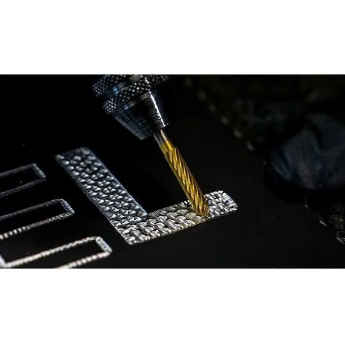 Dremel Max 9903DM Fresa de Carburo de Tungsteno para Grabar Punta Cónica Ø3,2 mm Larga Duración 2