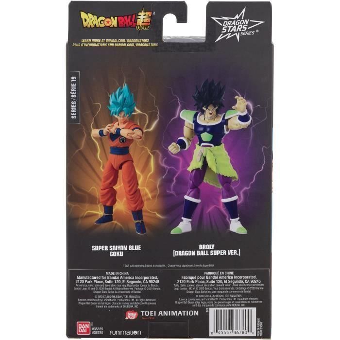 Bandai FBA3296580367801 Dragon Ball Super Figura Dragon Stars Super Saiyan Blue Goku Articulada Coleccionable 2 Bandai FBA3296580367801 Dragon Ball Super Figura Dragon Stars Super Saiyan Blue Goku Articulada Coleccionable 2