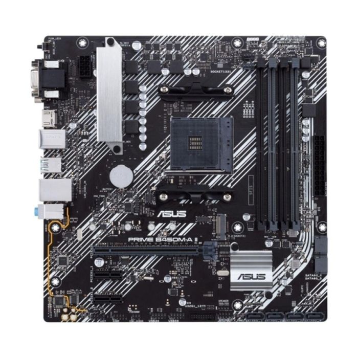 Placa Base Asus PRIME B450M-A II AMD B450 AMD AM4 3