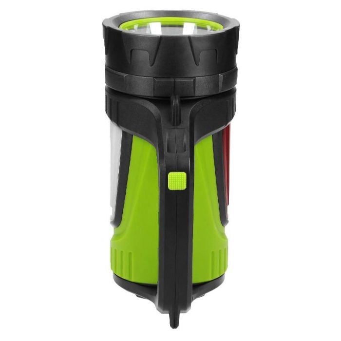 ORNO LT-3 Linterna LED 10W Recargable de 1000 Lúmenes con Power Bank y Luz de Emergencia Batería 4000mAh