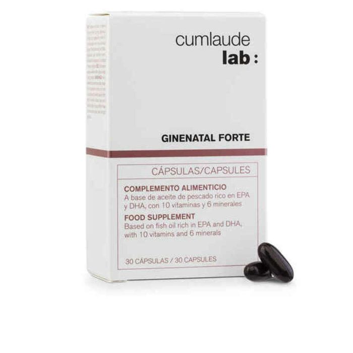 Cumlaude Lab Ginenatal Forte - Complemento Alimenticio en Cápsulas, 30 Unidades Cumlaude Lab Ginenatal Forte - Complemento Alimenticio en Cápsulas, 30 Unidades