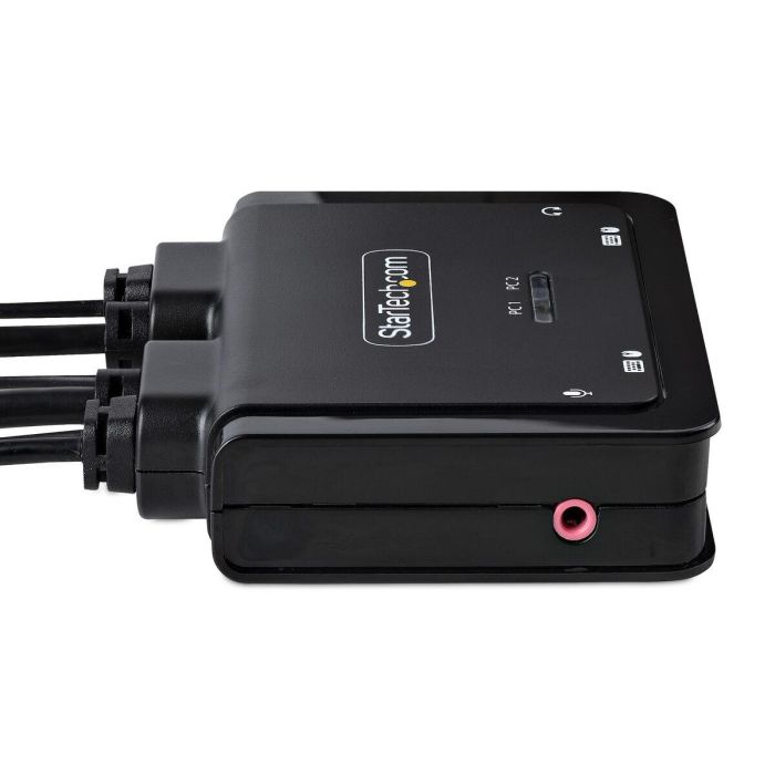 Switch KVM Startech C2-H46-UAC-CBL-KVM 1,8 m 1 Switch KVM Startech C2-H46-UAC-CBL-KVM 1,8 m 1