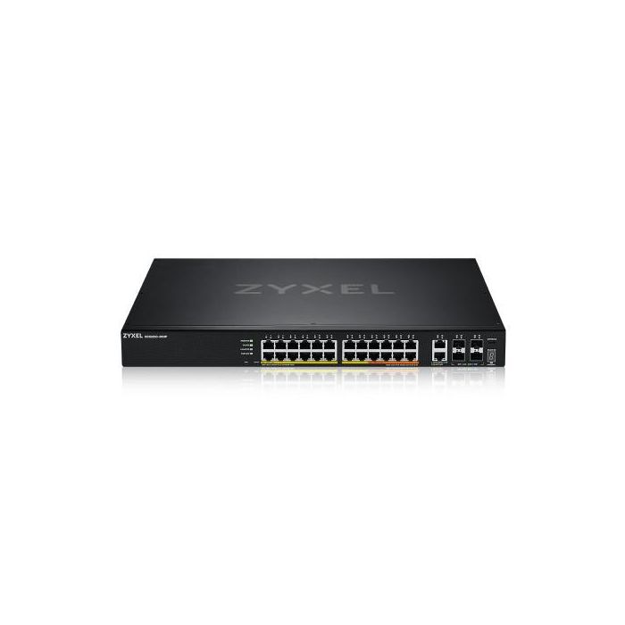 Zyxel XGS2220-30HP Gestionado L3 Gigabit Ethernet (10/100/1000) Energía sobre Ethernet (PoE) Negro Zyxel XGS2220-30HP Gestionado L3 Gigabit Ethernet (10/100/1000) Energía sobre Ethernet (PoE) Negro
