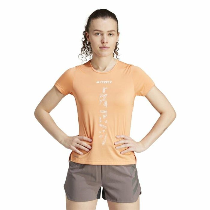 Camiseta de Manga Corta Mujer Adidas Agravic Shirt Naranja 5 Camiseta de Manga Corta Mujer Adidas Agravic Shirt Naranja 5