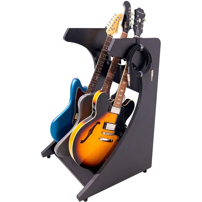 Soporte Rack Elite 3 Guitarras - Negro 3