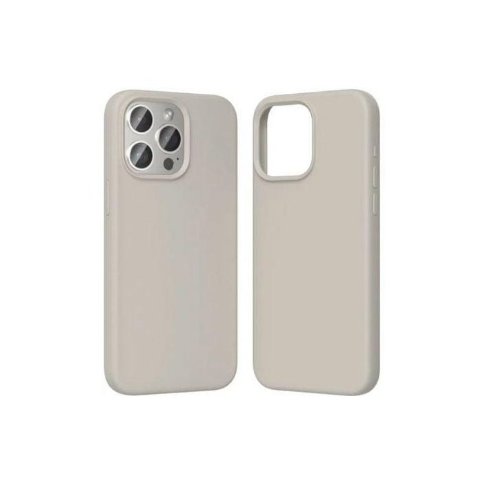 Vention KUFM0-10 Funda de Silicona Líquida con MagSafe para iPhone 15 Gris Grava 2 Vention KUFM0-10 Funda de Silicona Líquida con MagSafe para iPhone 15 Gris Grava 2