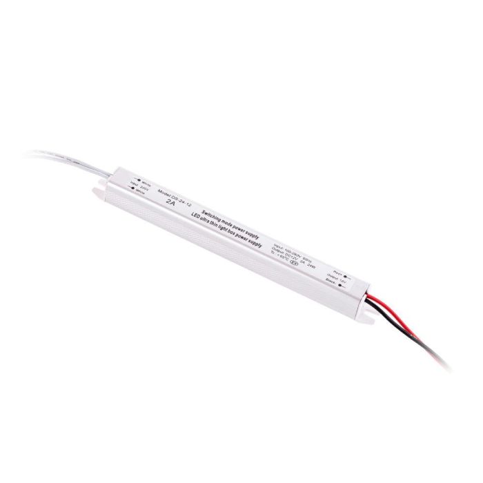 Transformador LED Ultrafina 24W 12VDC_110V-220V/AC IP20 [CP-24-12_220 IP21]