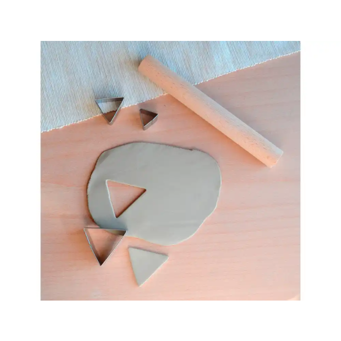 SIO-2 Set de 3 Cortadores Metálicos para Cerámica y Arcilla en Forma de Triángulo SIO-2 Set de 3 Cortadores Metálicos para Cerámica y Arcilla en Forma de Triángulo