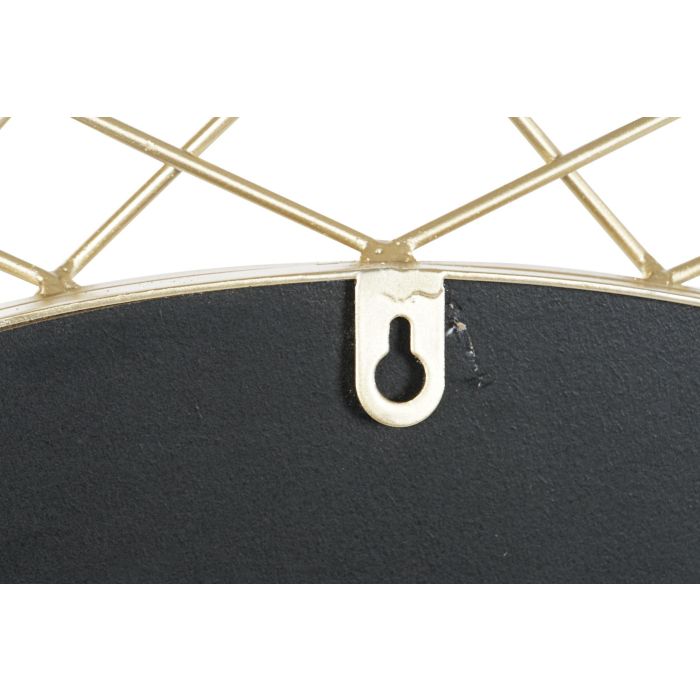 Espejo de pared Home ESPRIT Dorado 80 x 2,5 x 80 cm 80 x 2,50 x 80 cm 3