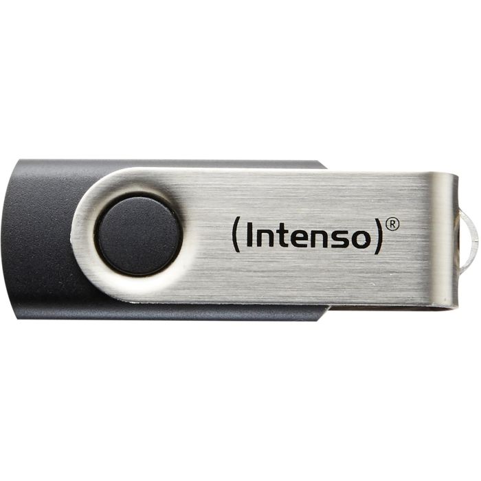 Intenso 3503470 Memoria USB 2.0 Basic Line 16GB Negro/Plata 1 Intenso 3503470 Memoria USB 2.0 Basic Line 16GB Negro/Plata 1