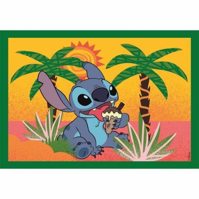 Clementoni CLE8005125217458 Puzzle 4 en 1 Stitch 2 Clementoni CLE8005125217458 Puzzle 4 en 1 Stitch 2