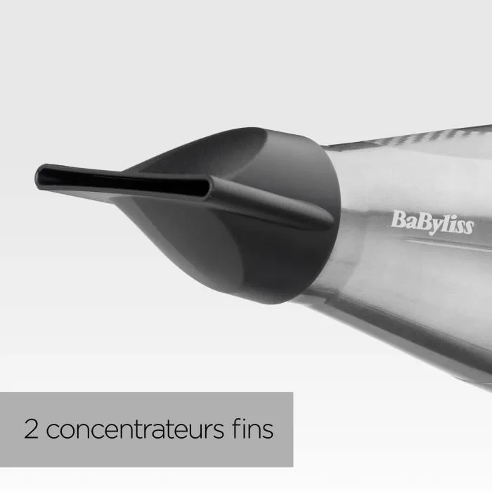 Babyliss Secador de Pelo Pro Digital 6000E 2200W Motor EC Digital Iónico 208km/h 3