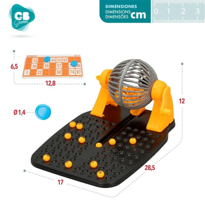 Bingo Colorbaby Cartón Plástico (6 Unidades) 2 Bingo Colorbaby Cartón Plástico (6 Unidades) 2