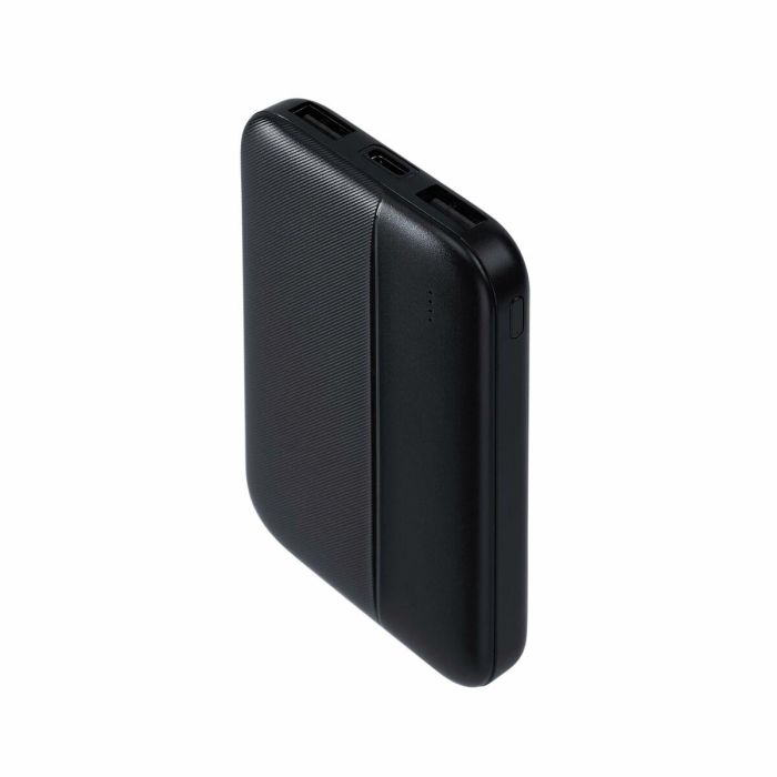 Rivacase Va2006 Powerbank 5000mAh Ultracompacta con USB-C y USB-A 10W Negro 1