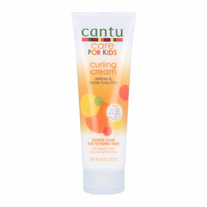 Cantu Care For Kids Curling Cream Rizos Definidos e Hidratados con Manteca de Karité, Coco y Miel 227g
