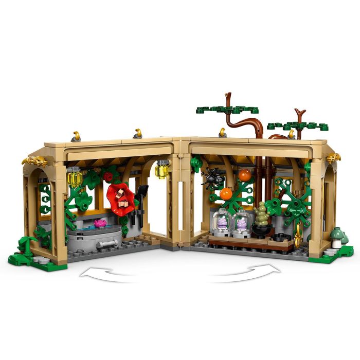 Castillo Hogwarts: Clase Herbología 76445 Lego Harry 3