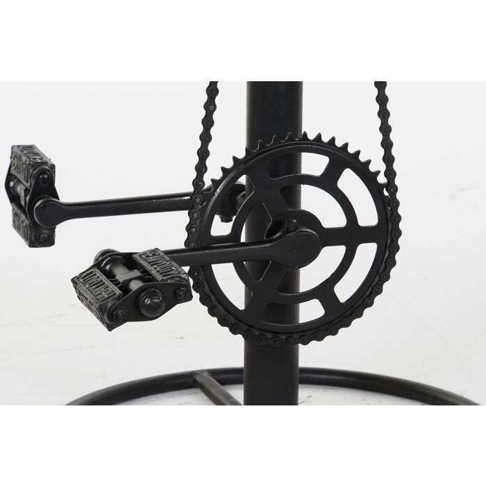 Taburete DKD Home Decor 45 x 46 x 118 cm Negro Metal Marrón 5