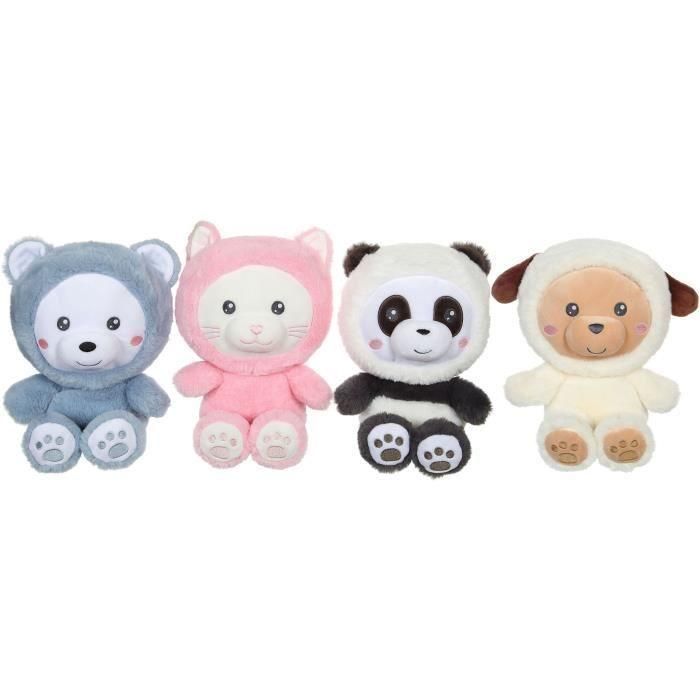 Peluche Panda Hoody Pets - GIPSY TOYS - 24 cm 2 Peluche Panda Hoody Pets - GIPSY TOYS - 24 cm 2