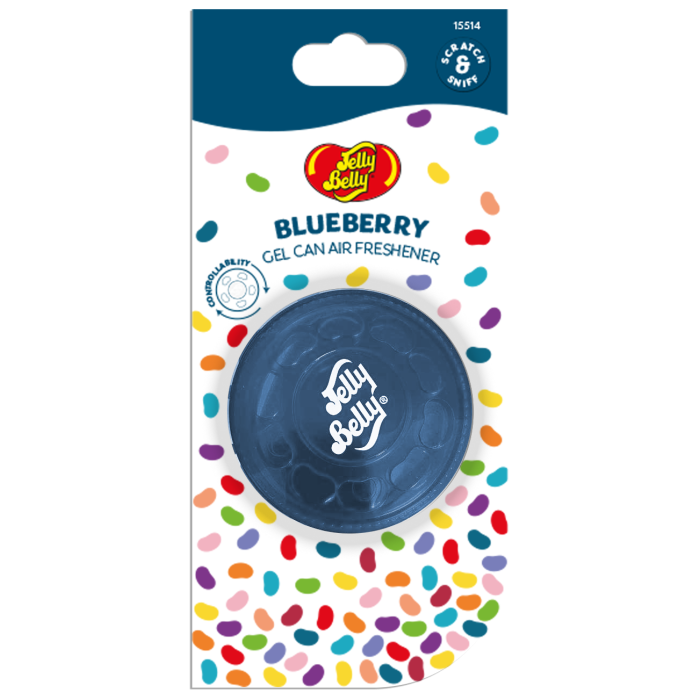 California Scents Lata Jelly Belly Blueberry JB15514 Aroma Arándano Biodegradable Larga Duración