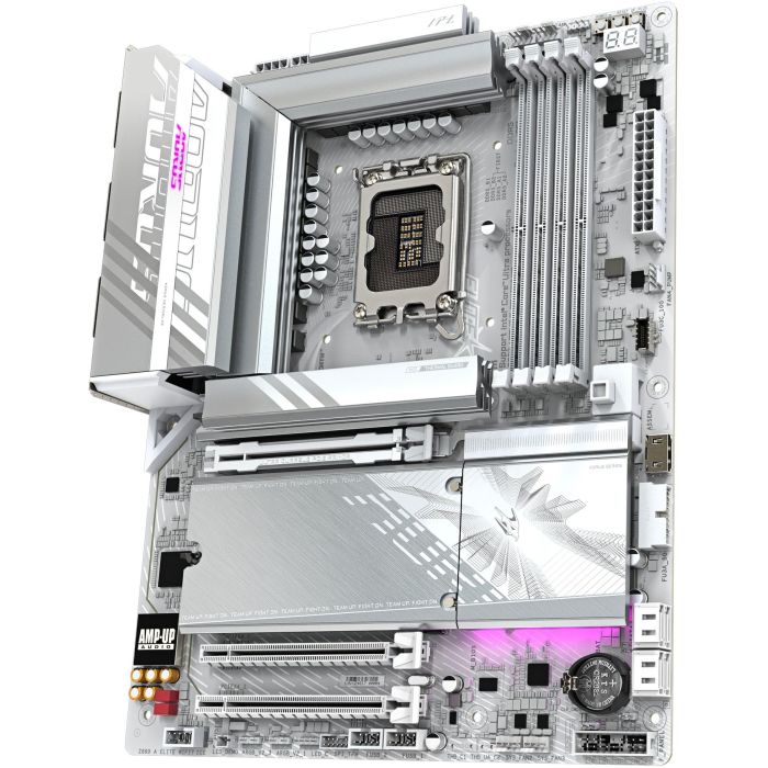 GIGABYTE Z890 AORUS ELITE WIFI7 ICE Placa Base Intel Z890 LGA 1851, DDR5, Wi-Fi 7, LAN 2.5GbE, Thunderbolt 4, PCIe 5.0 ATX 3 GIGABYTE Z890 AORUS ELITE WIFI7 ICE Placa Base Intel Z890 LGA 1851, DDR5, Wi-Fi 7, LAN 2.5GbE, Thunderbolt 4, PCIe 5.0 ATX 3