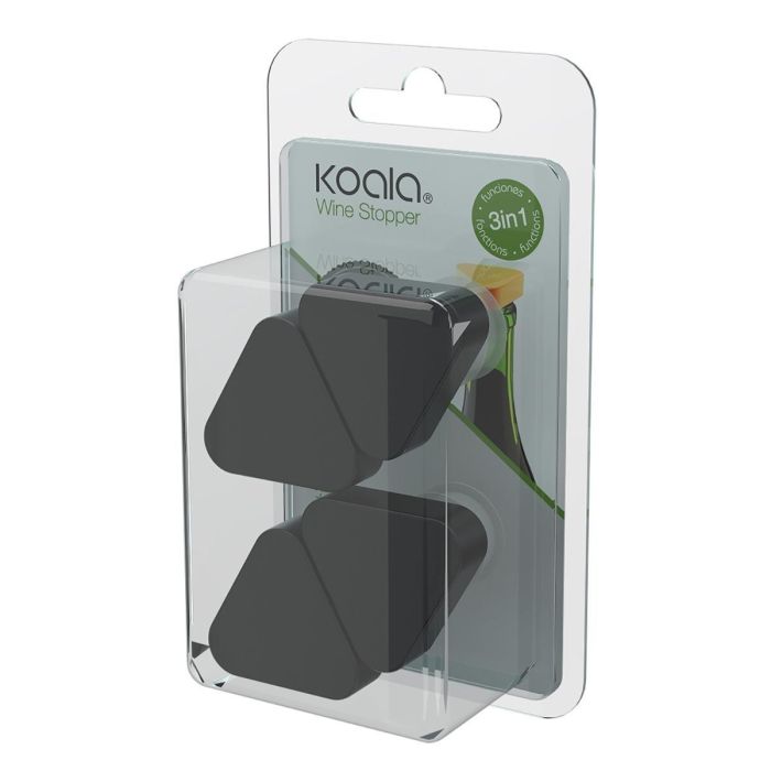 Set 4 Tapones Antigoteo Bodega Koala 7,5x4,5x13 cm 5 Set 4 Tapones Antigoteo Bodega Koala 7,5x4,5x13 cm 5