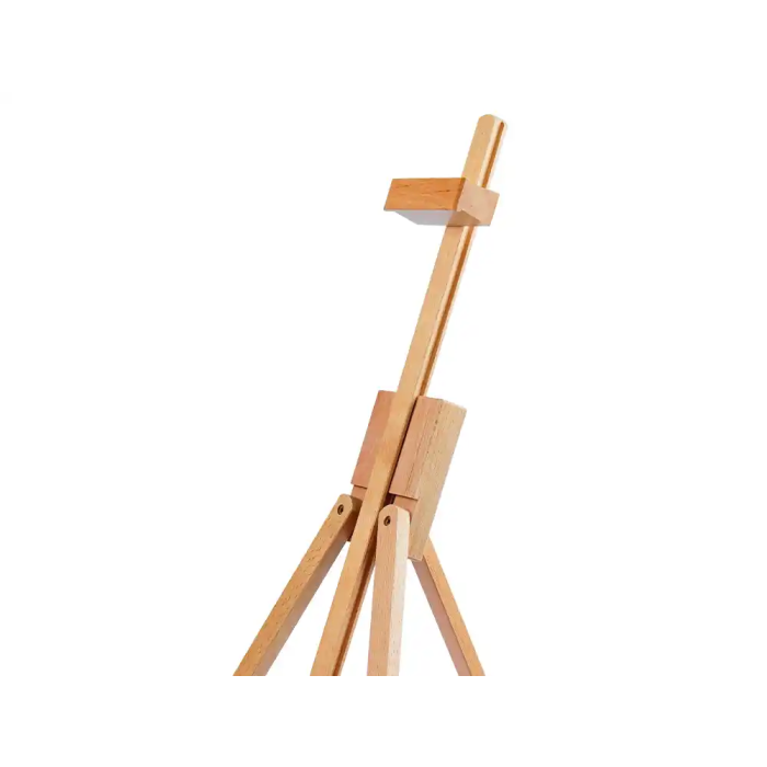 Liderpapel Caballete Pintor Sobremesa Madera Haya Barnizado 47x38x31 cm Certificado FSC 2