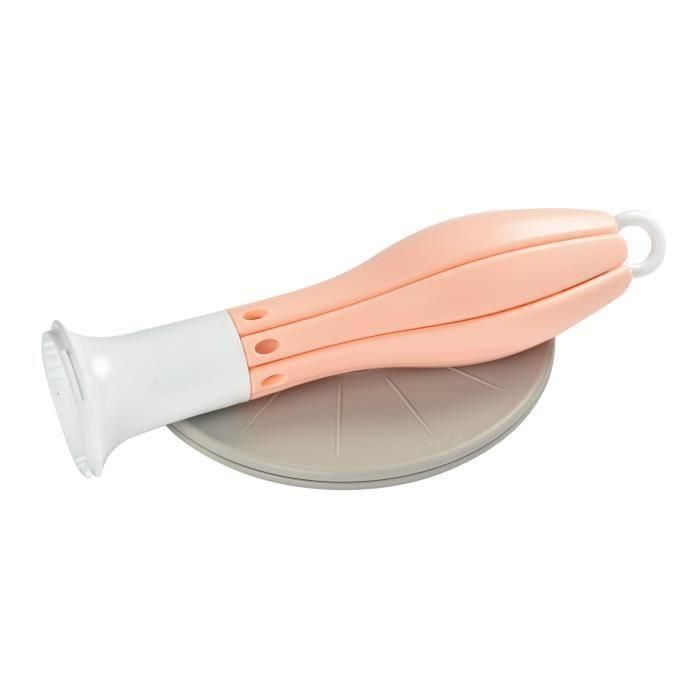 BEABA Desagüe botella plegable flor rosa 3