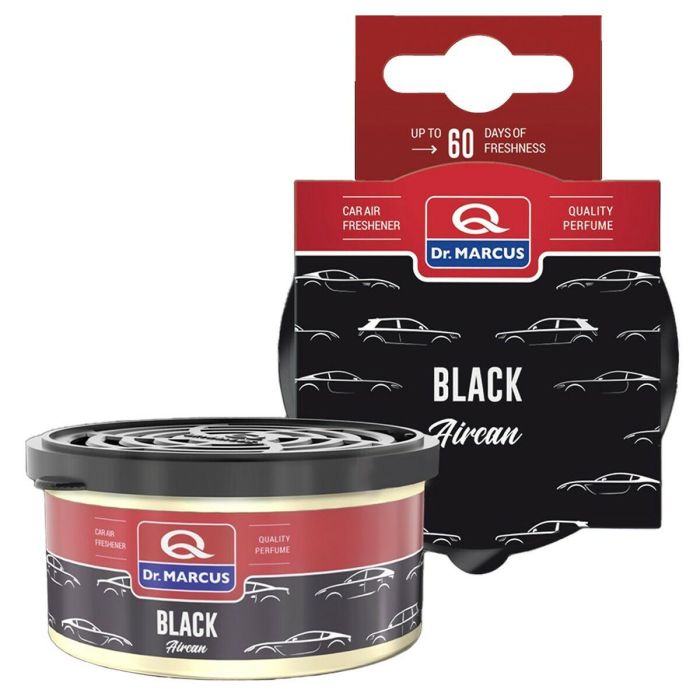 Ambientador para Coche Dr Marcus Aircan black 40 g Fragancia Lata Ambientador para Coche Dr Marcus Aircan black 40 g Fragancia Lata