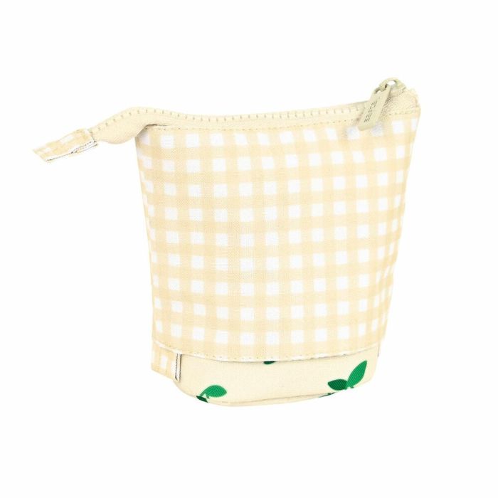 Estuche Cubilete Safta Cherry Beige (8 x 19 x 6 cm) 4 Estuche Cubilete Safta Cherry Beige (8 x 19 x 6 cm) 4