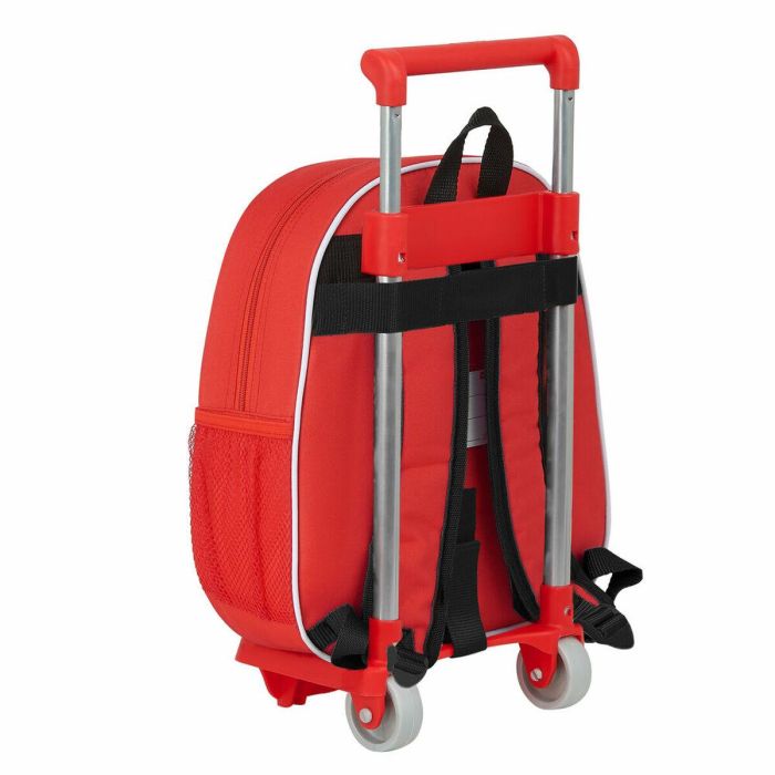 Mochila Escolar 3D con Ruedas 705 The Avengers Rojo 3 Mochila Escolar 3D con Ruedas 705 The Avengers Rojo 3
