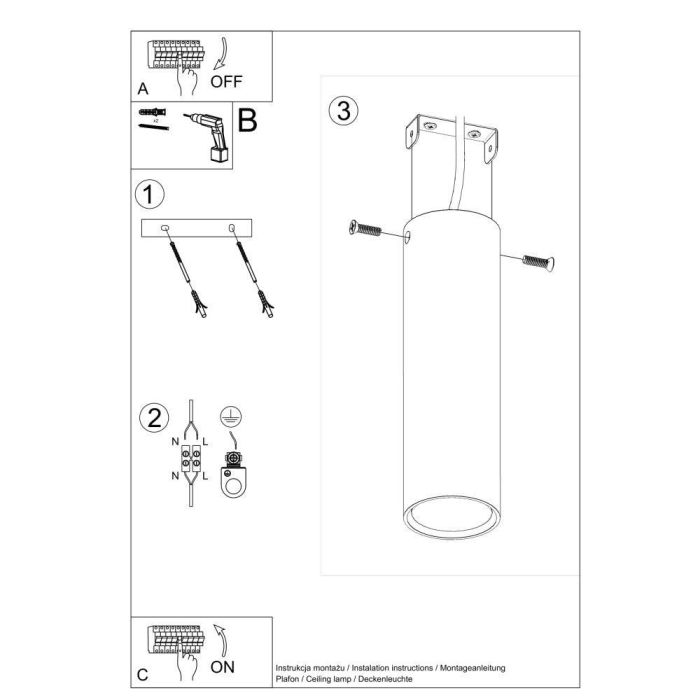 Lámpara de Techo LAGOS 20 [SOL-SL.0997] 18