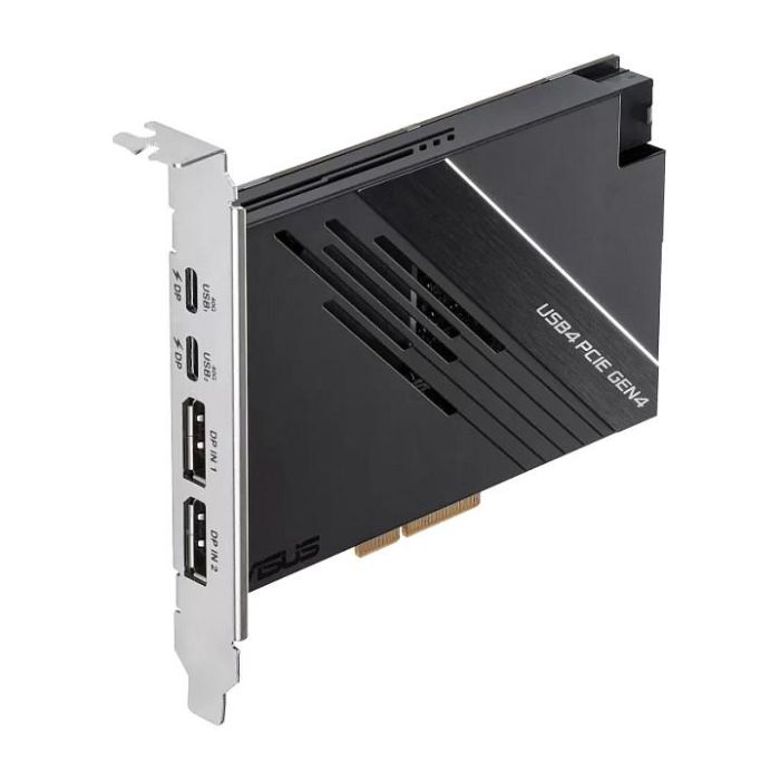 ASUS Tarjeta PCIe 4.0 con USB4 y DisplayPort, USB Tipo C, Multicolor, para PC 2 ASUS Tarjeta PCIe 4.0 con USB4 y DisplayPort, USB Tipo C, Multicolor, para PC 2
