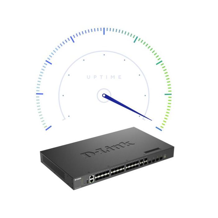 D-Link Switch Dxs-3410-32Sy 32 Puertos Gestionado L3 con Soporte 10G 4
