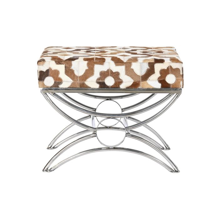 DKD Home Decor Descalzadora Colonial Marron Claro Blanco Acero Piel 40 x 43 x 53 cm 3 DKD Home Decor Descalzadora Colonial Marron Claro Blanco Acero Piel 40 x 43 x 53 cm 3