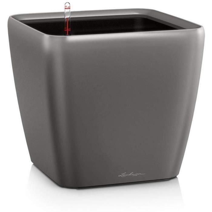 Maceta - LEC - Quadro Premium LS 50 - antracita metalizada - 50 x 50 x 46,5 cm - 53 L Maceta - LEC - Quadro Premium LS 50 - antracita metalizada - 50 x 50 x 46,5 cm - 53 L