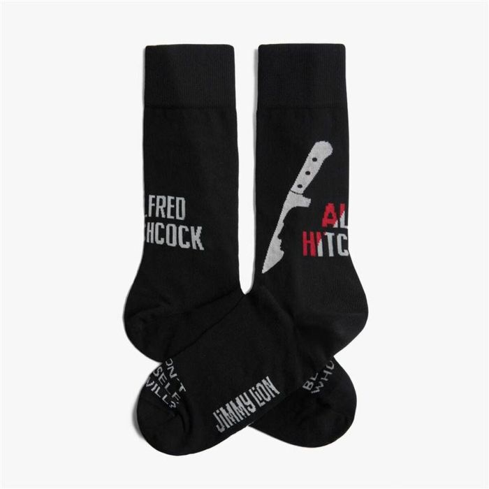Calcetines Jimmy Lion Hitchcock Knife Negro 41-46 4 Calcetines Jimmy Lion Hitchcock Knife Negro 41-46 4
