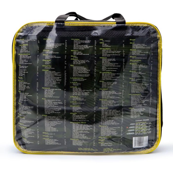 OMP Funda Cubre Coches Speed Impermeable 4 Capas SUV Talla XL OMPS18031019 Exterior-Interior 533x205x150 cm 2