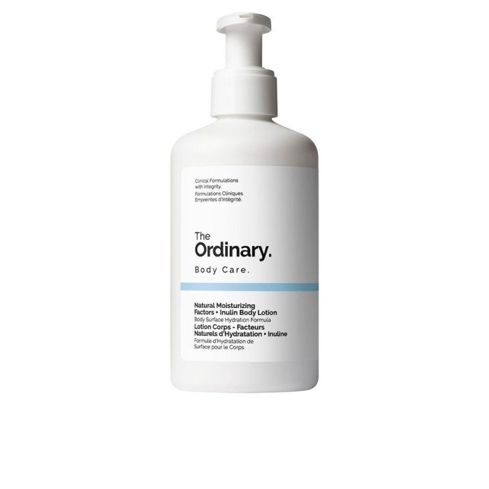 The Ordinary NATURAL MOISTURIZING FACTORS + IMULIN Loción Corporal Hidratante con Prebióticos para Piel Seca/Sensible 240ml