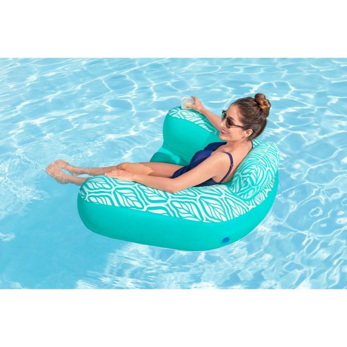 Sillón Hinchable para Piscina Bestway Comfort Plush 145 x 120 cm 13