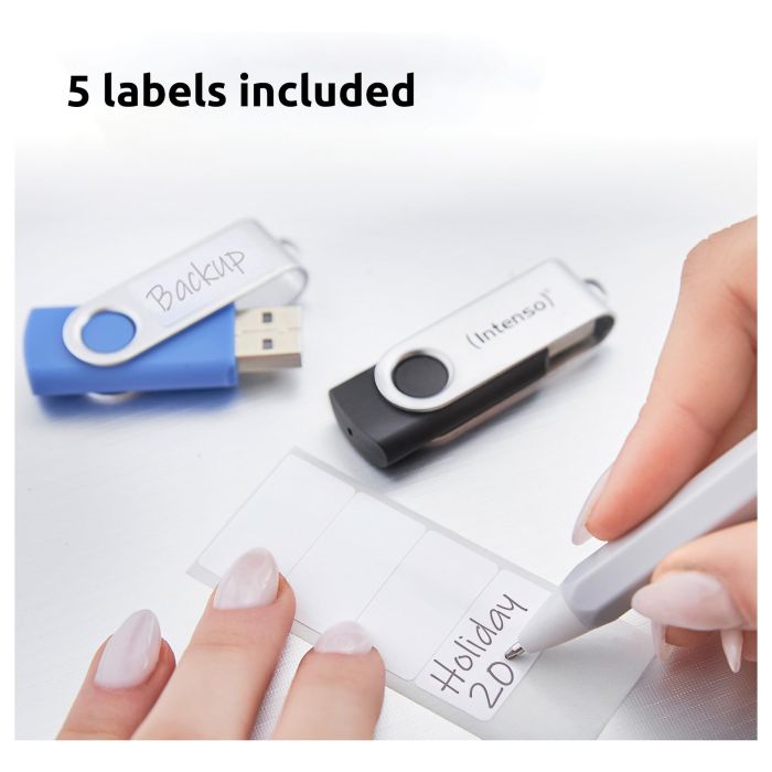 Intenso USB Stick 3.2 Multipack x5 256GB Office Line Memoria USB Giratoria Multicolor 6