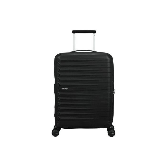 American Tourister 155259-361E Maleta Cabina Rígida FastForward Expansible 4 Ruedas Suspensión 55x40x20/23cm TSA Negro American Tourister 155259-361E Maleta Cabina Rígida FastForward Expansible 4 Ruedas Suspensión 55x40x20/23cm TSA Negro