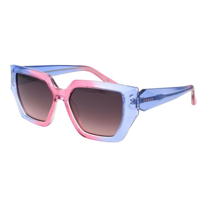 Guess Gafas de Sol GU7896 92B para Mujer - Azul, Gris Humo Degradado, Estilo Geométrico 3 Guess Gafas de Sol GU7896 92B para Mujer - Azul, Gris Humo Degradado, Estilo Geométrico 3