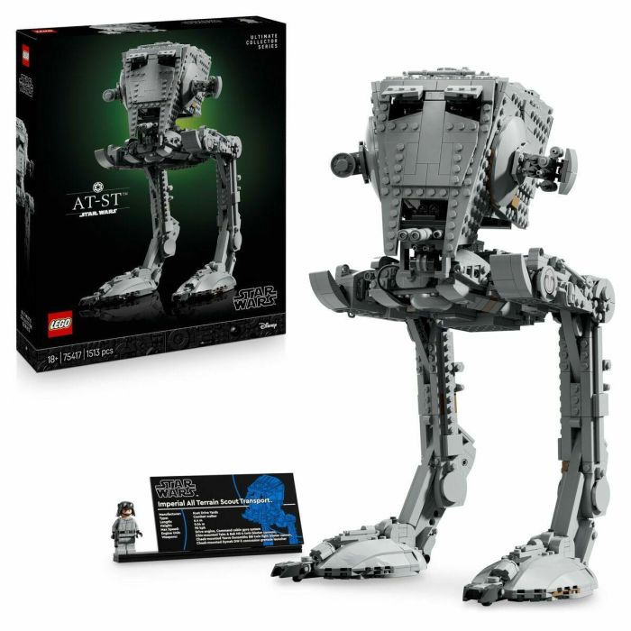 Lego Star Wars 75417 AT-ST Walker - Set de construcción para adultos - Decoración 21 Lego Star Wars 75417 AT-ST Walker - Set de construcción para adultos - Decoración 21