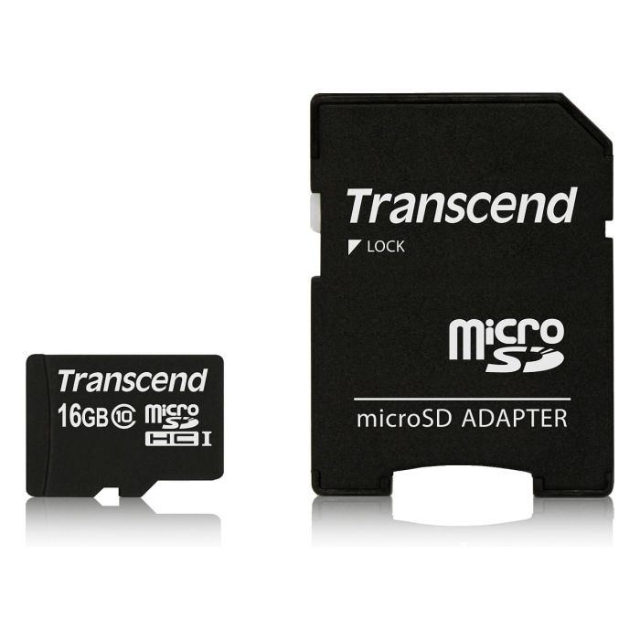 Transcend TS16GUSDHC10 Tarjeta MicroSDHC de 16GB Clase 10, Velocidad de 90MB/s 0 Transcend TS16GUSDHC10 Tarjeta MicroSDHC de 16GB Clase 10, Velocidad de 90MB/s 0