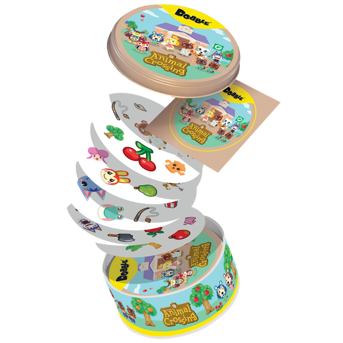 Asmodee Juego Dobble Animal Crossing DOBAC07ML2 Juego de Observación y Velocidad para +6 Años Español 3