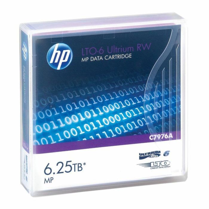 Hewlett Packard Enterprise Cartucho de Datos HP LTO-6 Ultrium 6.25TB RW