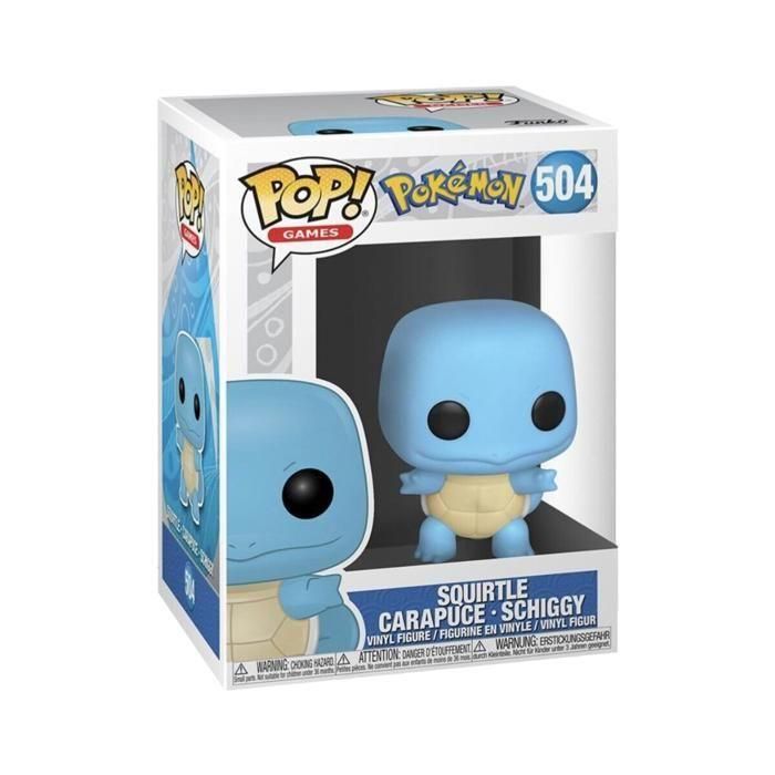 Funko Figura POP Pokémon Squirtle de Vinilo de 9cm en Caja Regalo 1 Funko Figura POP Pokémon Squirtle de Vinilo de 9cm en Caja Regalo 1